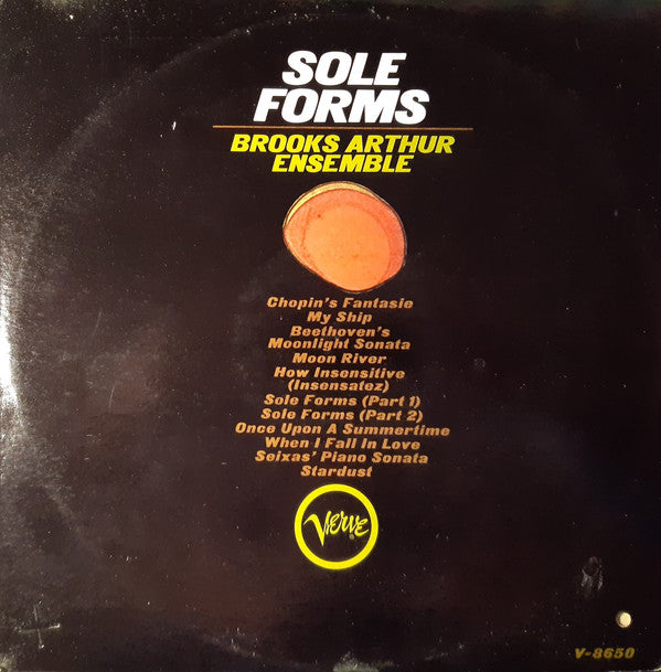 The Brooks Arthur Ensemble : Sole Forms (LP, Album, Mono, Gat)