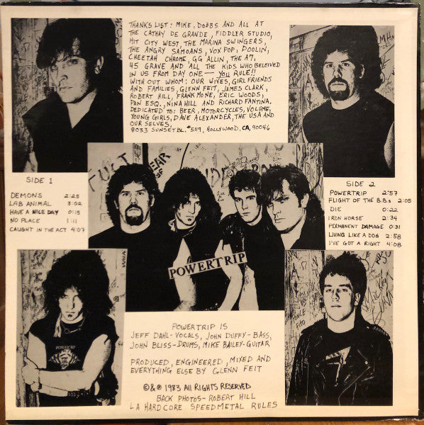 Powertrip : When Cut We Bleed (LP, Album)