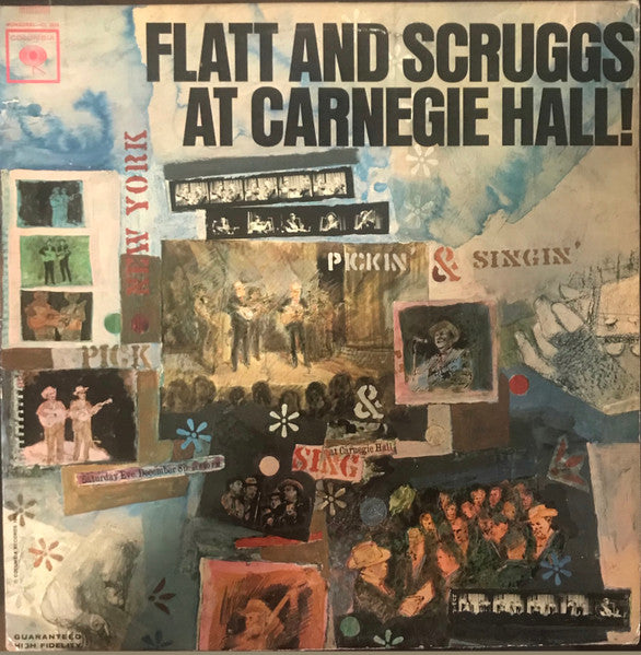 Flatt & Scruggs : At Carnegie Hall! (LP, Album, Mono)