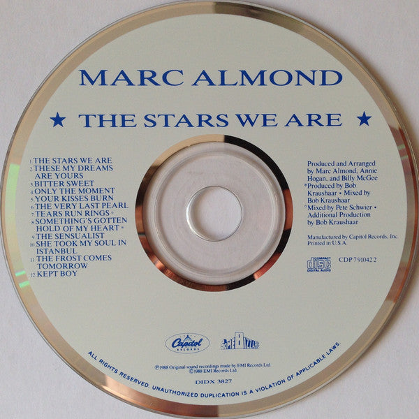 Marc Almond : The Stars We Are (CD, Album)