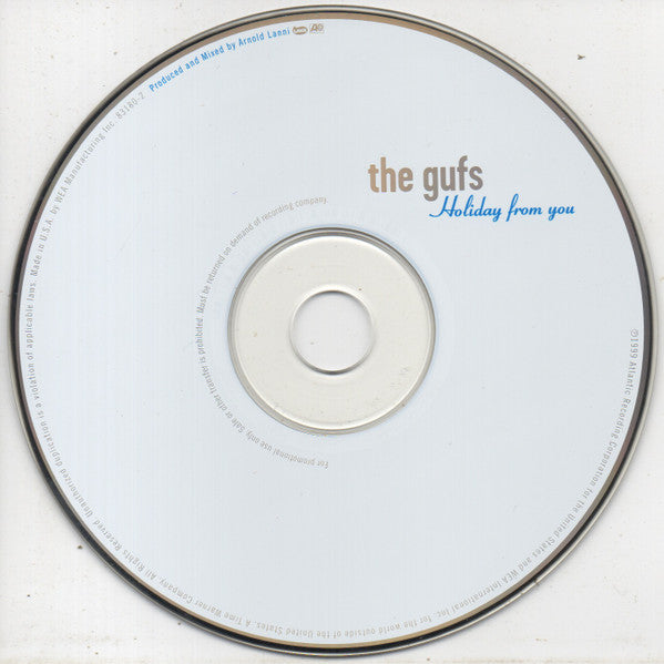 The Gufs : Holiday From You (CD, Album, Enh, Promo)