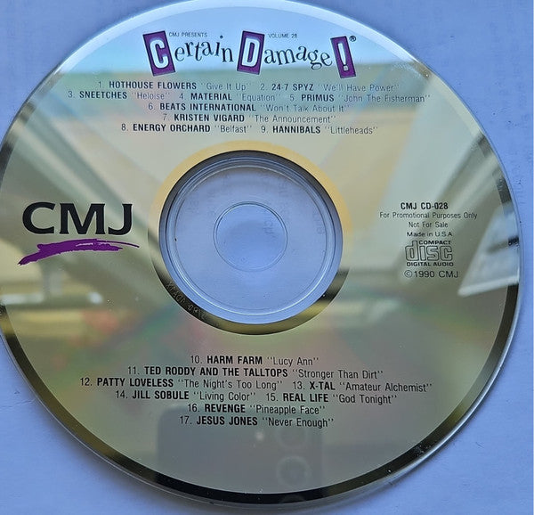 Various : CMJ Presents Certain Damage Volume 28 (CD, Comp, Promo)
