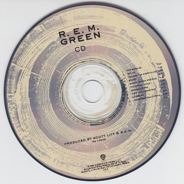R.E.M. : Green (CD, Album, RE + DVD-V, Album, RM, Multichannel, NT)