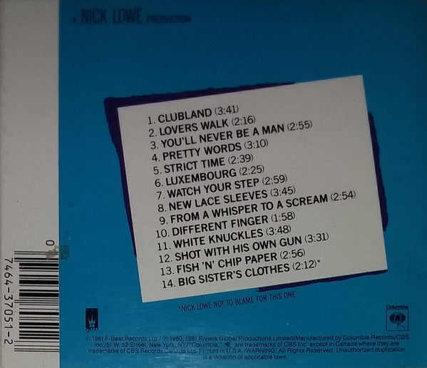 Elvis Costello And The Attractions* : Trust (CD, Album, RE)