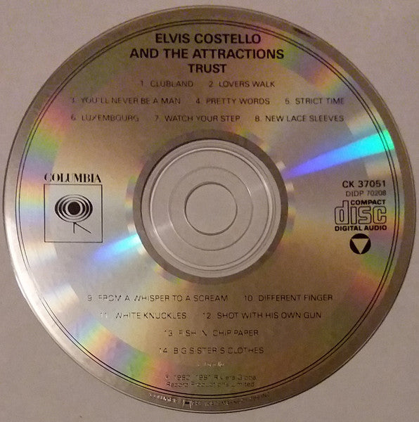 Elvis Costello And The Attractions* : Trust (CD, Album, RE)