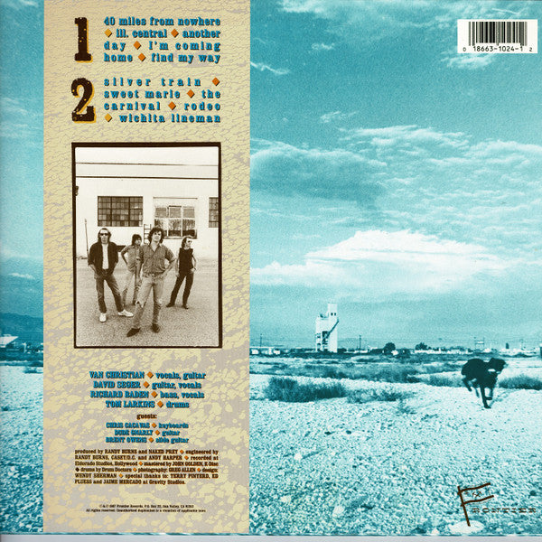 Naked Prey : 40 Miles From Nowhere (LP, Album)