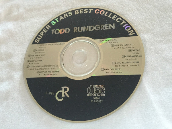 Todd Rundgren : Super Stars Best Collection (CD, Album, RE)