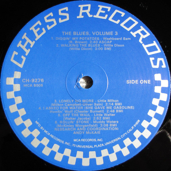 Various : The Blues Volume 3 (LP, Comp, RE)