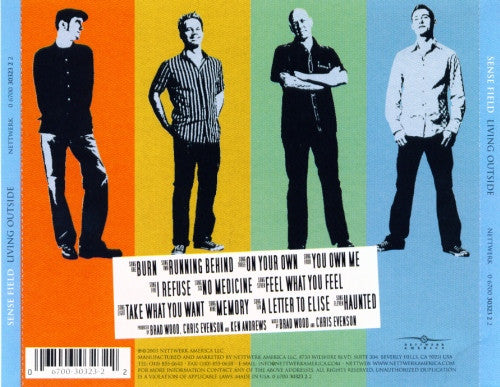 Sense Field : Living Outside (CD, Album)