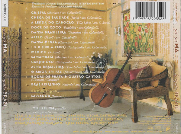 Yo-Yo Ma : Obrigado Brazil (CD, Album)