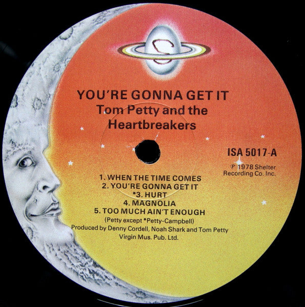 Tom Petty And The Heartbreakers : You're Gonna Get It! (LP, Album)