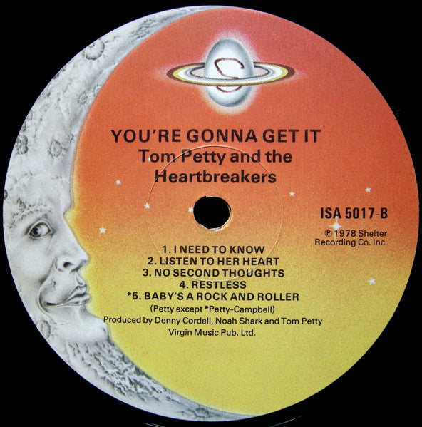 Tom Petty And The Heartbreakers : You're Gonna Get It! (LP, Album)
