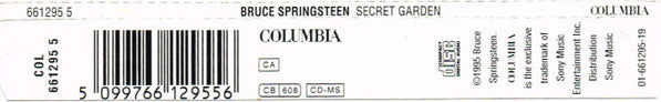 Bruce Springsteen : Secret Garden (CD, Maxi)