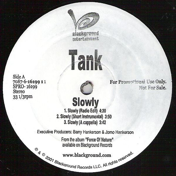 Tank (4) : Slowly (12", Promo)