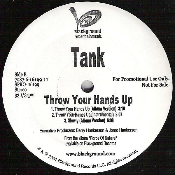 Tank (4) : Slowly (12", Promo)