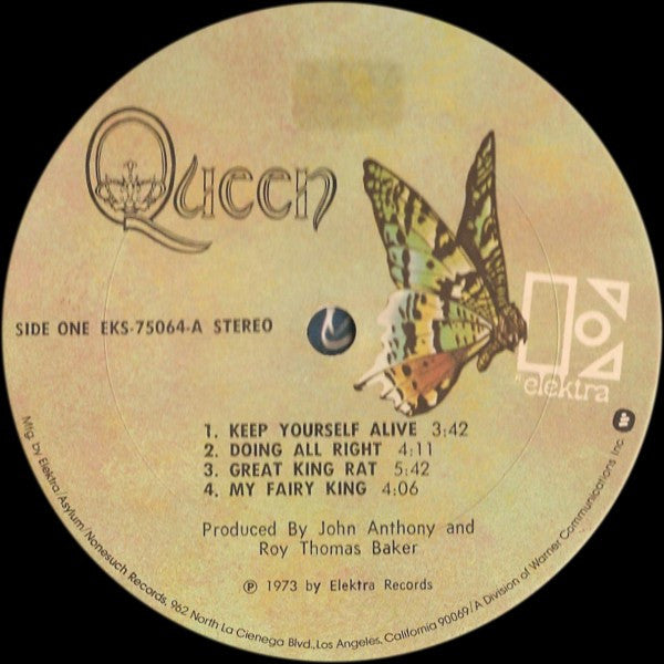 Queen : Queen (LP, Album, RE)