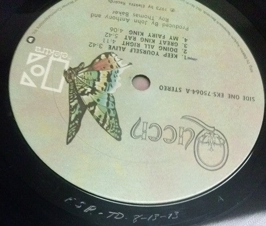 Queen : Queen (LP, Album, RE)