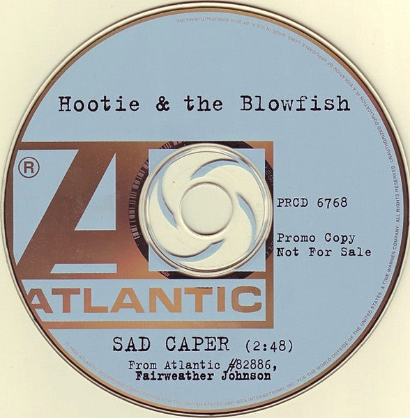 Hootie & The Blowfish : Sad Caper (CD, Single, Promo)