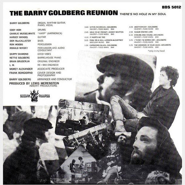 Barry Goldberg Reunion : There's No Hole In My Soul (LP, Album, Ter)
