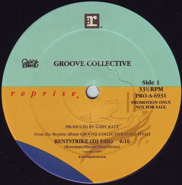 Groove Collective : Rentstrike (12", Promo)