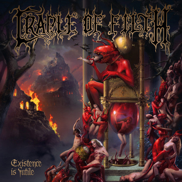 Cradle Of Filth : Existence Is Futile (2xLP, Album, Ltd, Bla)