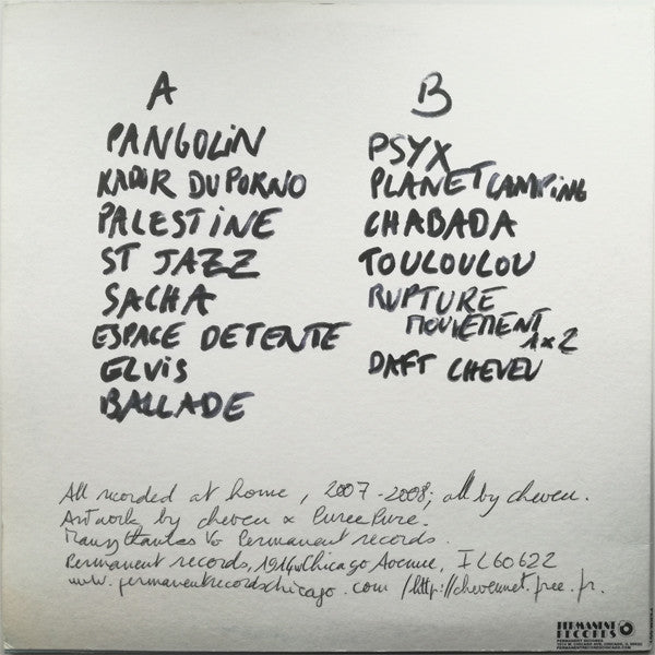 Cheveu : Cheveau (LP, Comp)