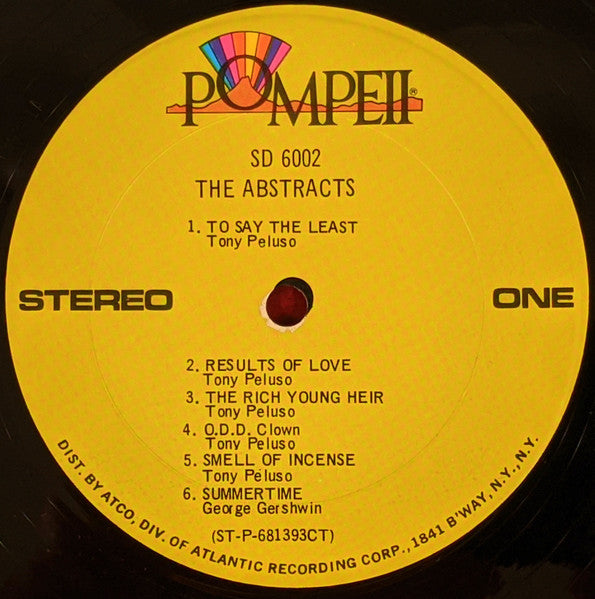 The Abstracts : The Abstracts (LP, Album, CT )