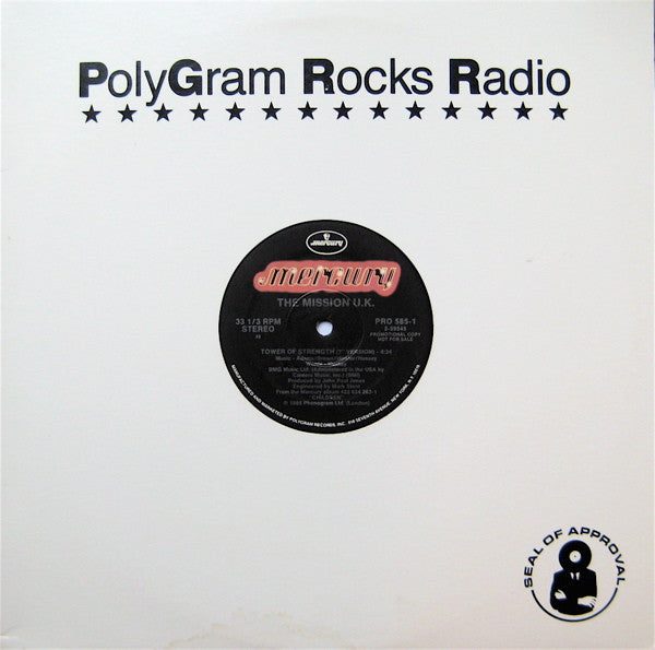 The Mission : Tower Of Strength (12", Single, Promo)
