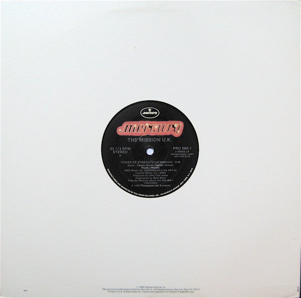 The Mission : Tower Of Strength (12", Single, Promo)