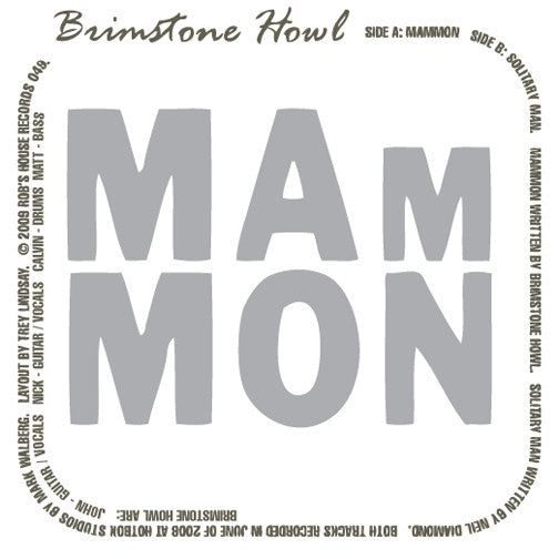 Brimstone Howl : Mammon (7")