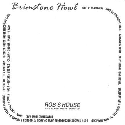 Brimstone Howl : Mammon (7")