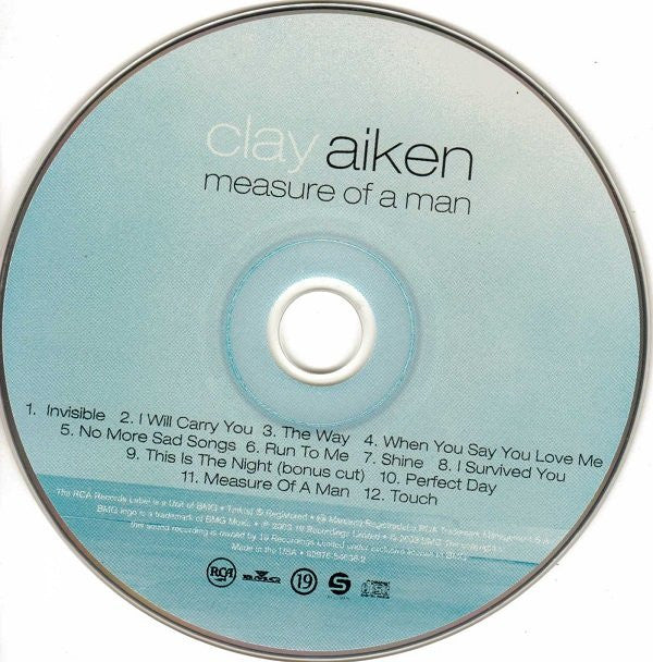 Clay Aiken : Measure Of A Man (CD, Album)