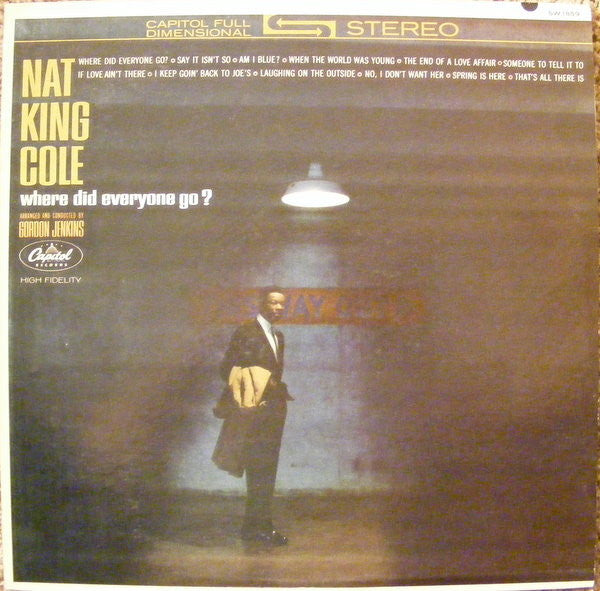 Nat King Cole : Where Did Everyone Go? (LP, Album)