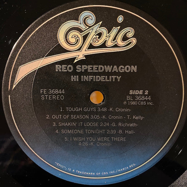 REO Speedwagon : Hi Infidelity (LP, Album, Pit)