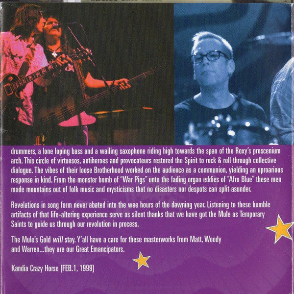 Gov't Mule : Live...With A Little Help From Our Friends (2xCD, Album)