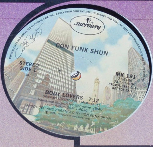 Con Funk Shun : Body Lovers (12", Promo)