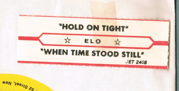Electric Light Orchestra : Hold On Tight (7", Single, Styrene)