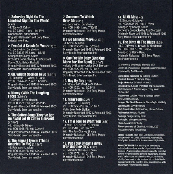Frank Sinatra : The Essential Frank Sinatra - The Columbia Years (CD, Comp)