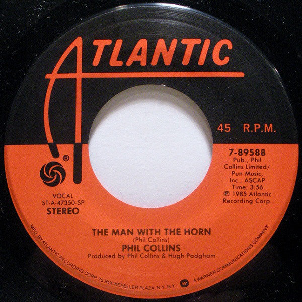 Phil Collins : One More Night (7", Single, SP)
