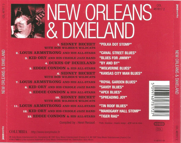 Various : New Orleans & Dixieland (CD, Comp)