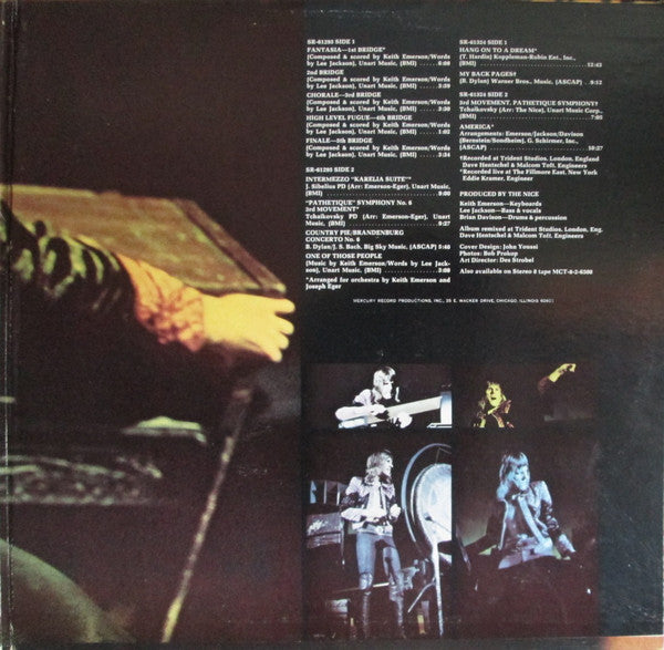 The Nice : Keith Emerson With The Nice (2xLP, Comp)