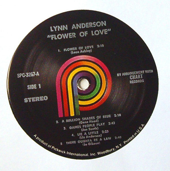 Lynn Anderson : Flower Of Love (LP, Album, Comp)
