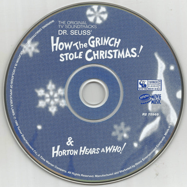 Dr. Seuss : Dr. Seuss' How The Grinch Stole Christmas! & Horton Hears A Who! (CD, Comp, RM, WEA)