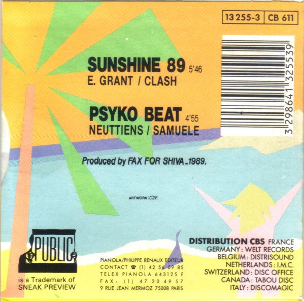 Fax Yourself : Sunshine 89 (CD, Mini, Car)