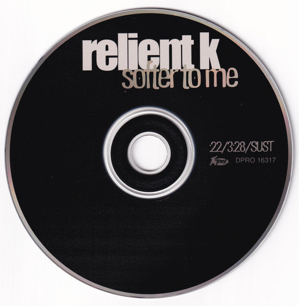 Relient K : Softer To Me (CD, Single, Promo)