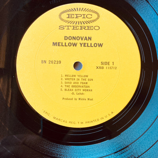Donovan : Mellow Yellow (LP, Album, Ter)