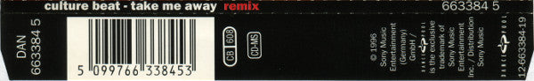 Culture Beat : Take Me Away (Remix) (CD, Maxi)