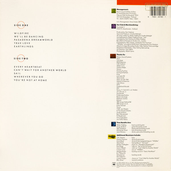 Time Bandits : Can't Wait For Another World (LP, Album)
