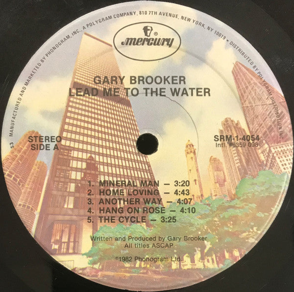 Gary Brooker : Lead Me To The Water (LP, Album, 53 )