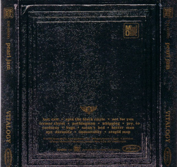 Pearl Jam : Vitalogy (MD, Album)